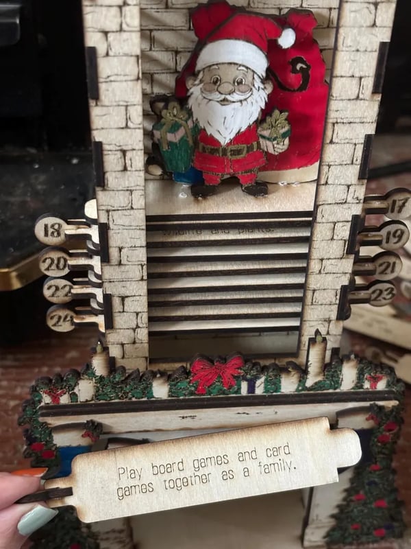 🎁Santa Chimney Advent Calander