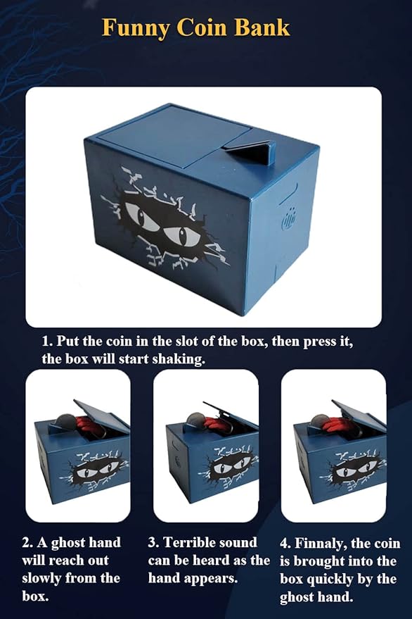 Ghost Hand Piggy Bank