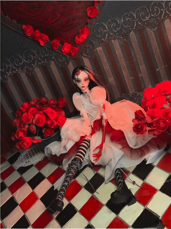 Crazy Alice Art Doll🖤