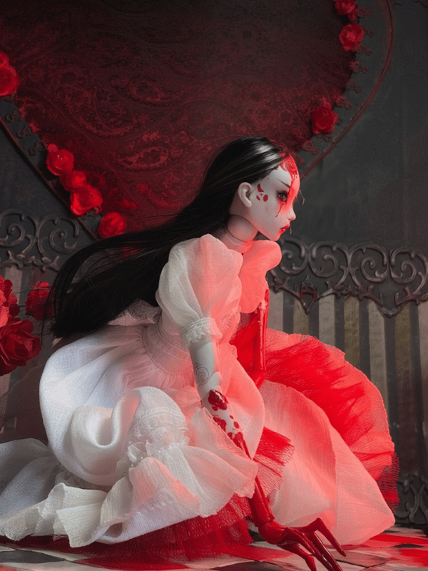 Crazy Alice Art Doll🖤