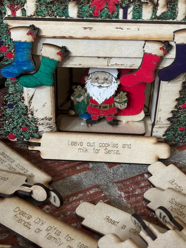 🎁Santa Chimney Advent Calander
