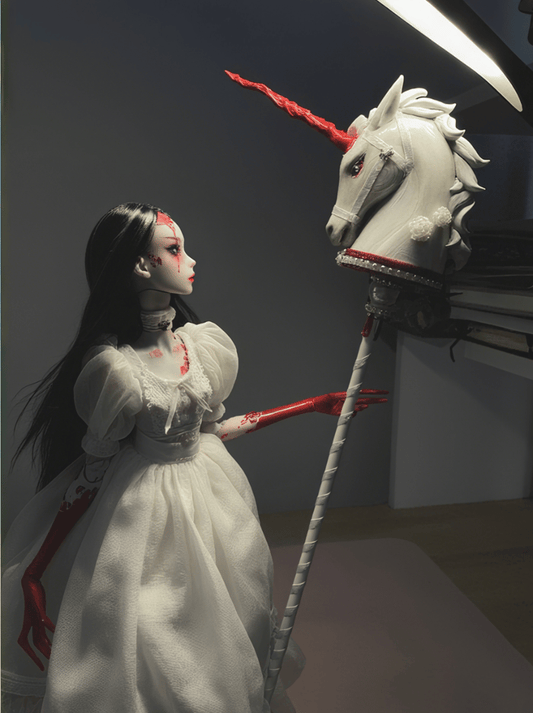 Crazy Alice Art Doll🖤