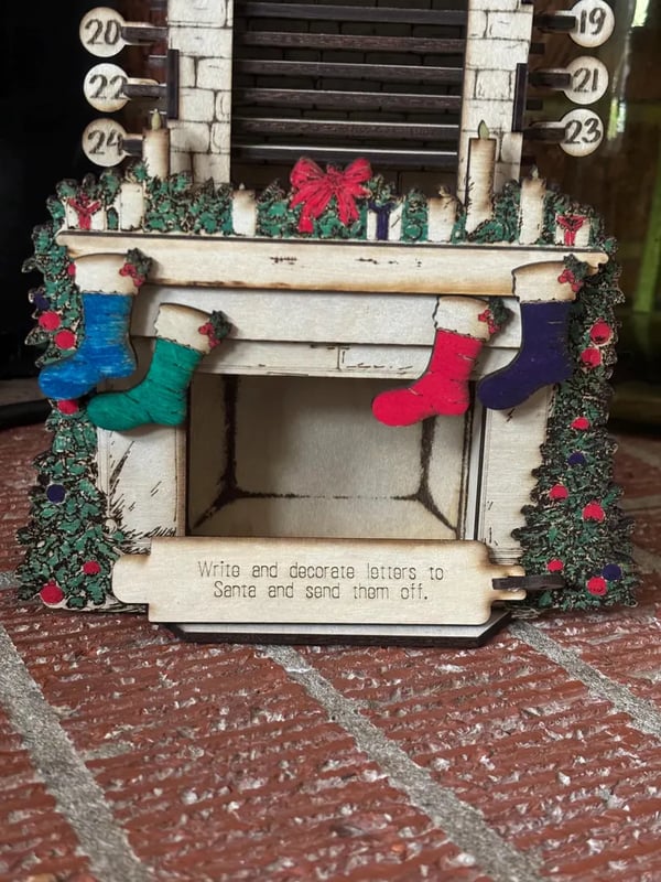 🎁Santa Chimney Advent Calander
