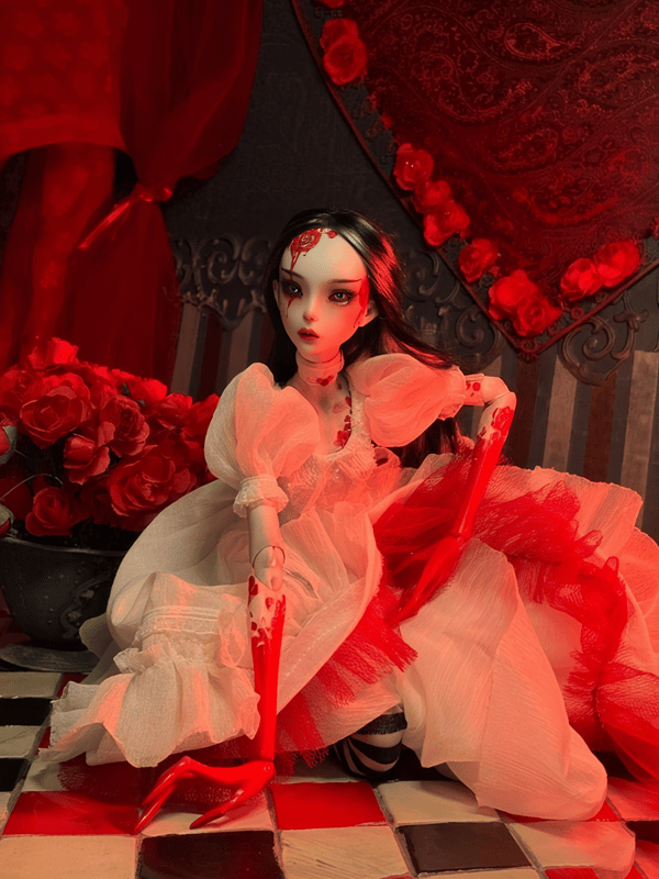 Crazy Alice Art Doll🖤