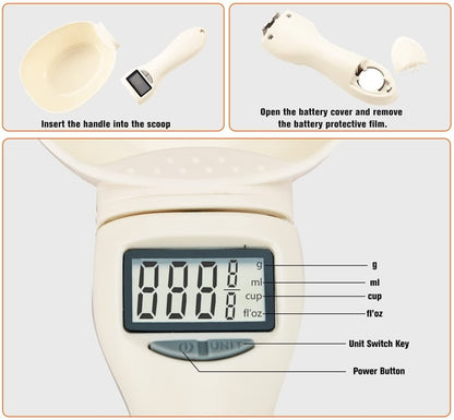 New Food Measuring Scoop Scale