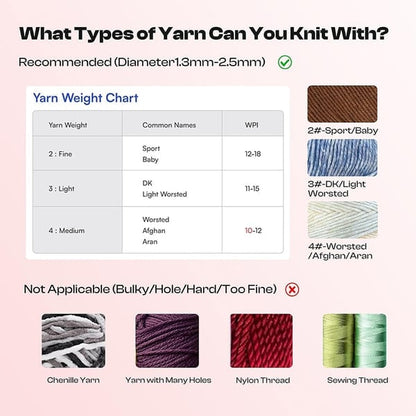 Quick Cord Knitting Machine