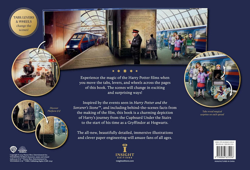Harry Potter's Journey to Hogwarts: A Magical Surprises Pop-Up Book