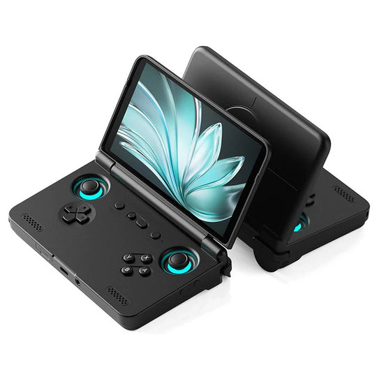 Retro Pocket Flip-Style Game Console - 5.5-inch AMOLED Screen
