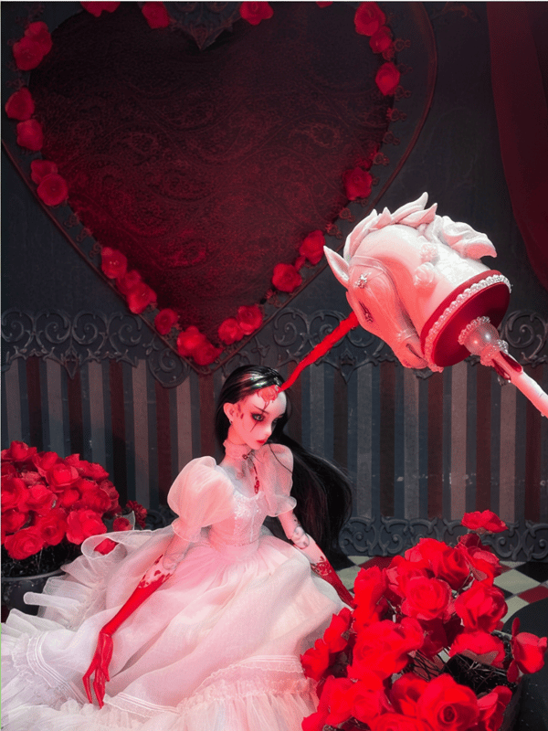 Crazy Alice Art Doll🖤