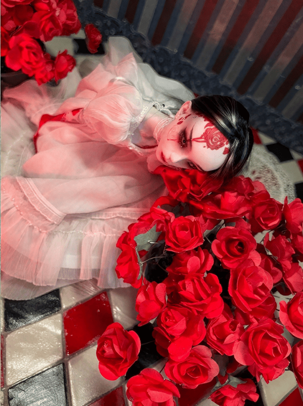 Crazy Alice Art Doll🖤