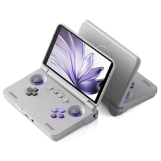 Retro Pocket Flip-Style Game Console - 5.5-inch AMOLED Screen